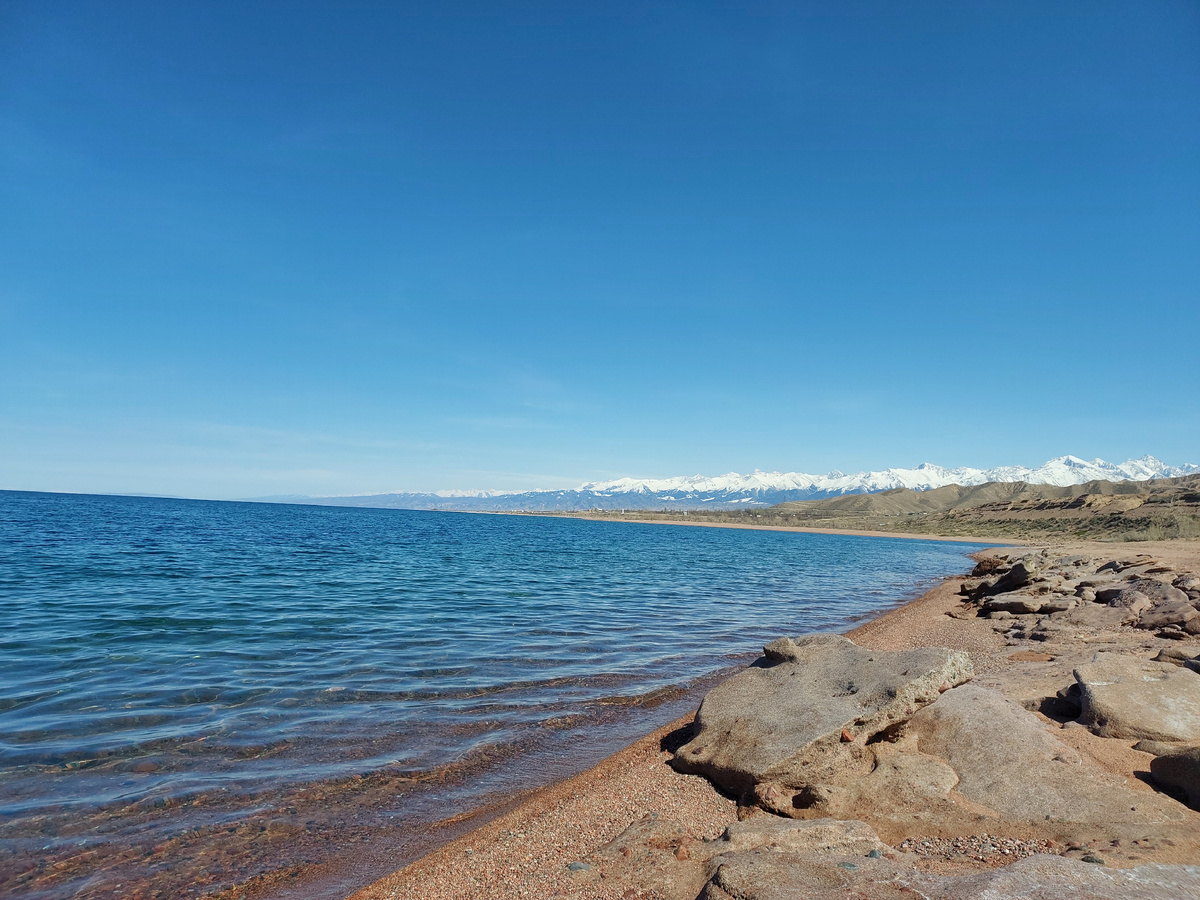 Южный берег озера Иссык-Куль