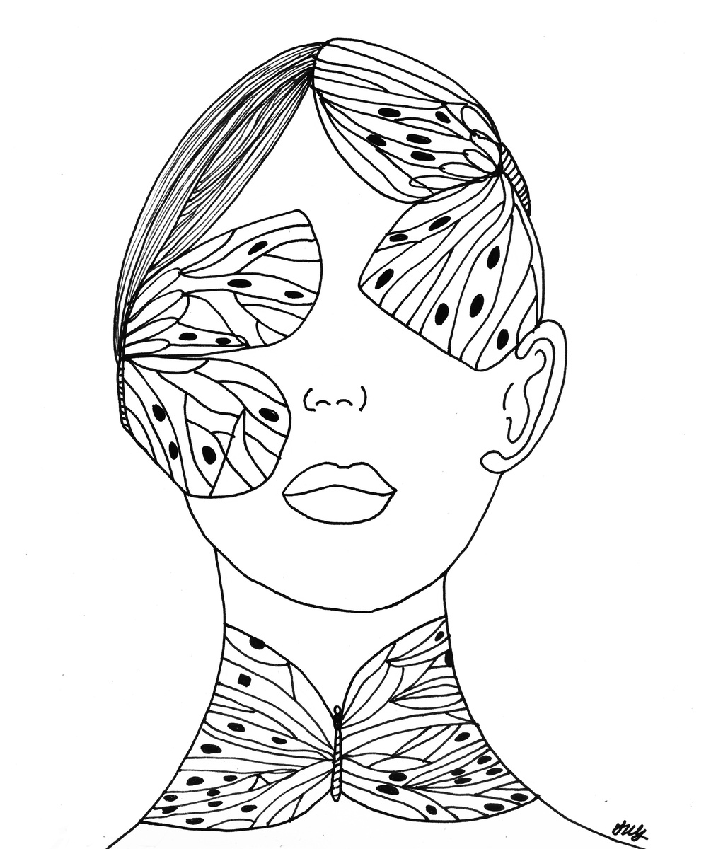 Работа из скетчбука INSIDE of Me Dark woods vol 9 (1) — 3 марта 2025 — 3 апреля 2025