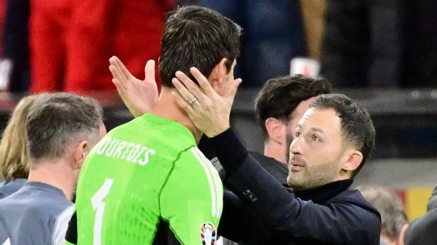    Тибо Куртуа и Доменико Тедеско. Global Look Press