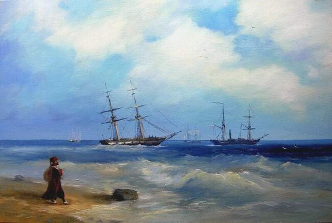 "Этюд воздуха над морем" И.К.Айвазовский