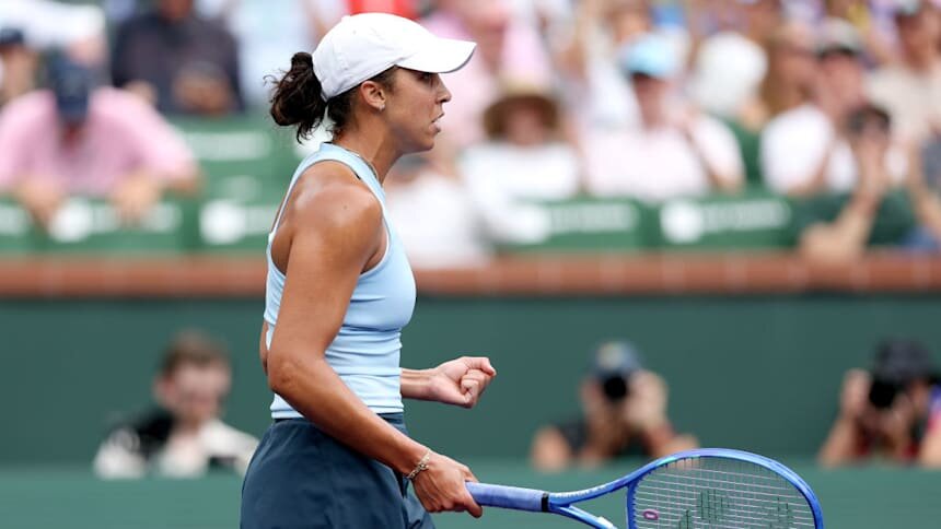 Мэдисон Киз выиграла уже 16 матчей подряд (2025 Getty Images)