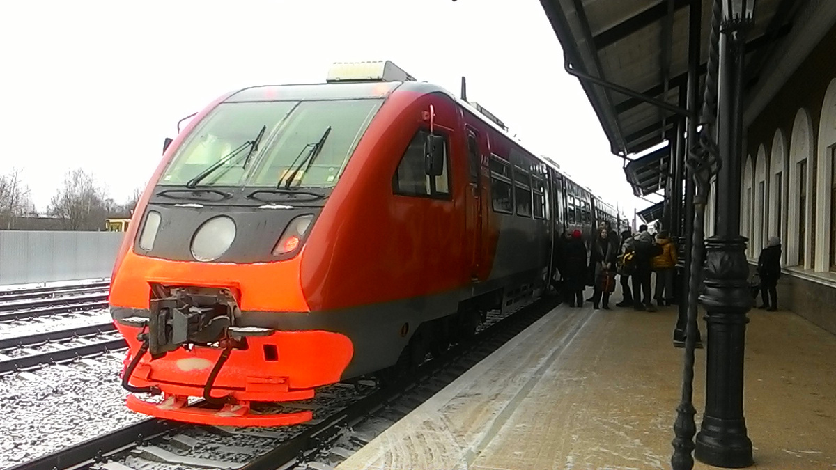 Рельсовый автобус 2-го типа в феврале 2025 года, фото из открытых источников
