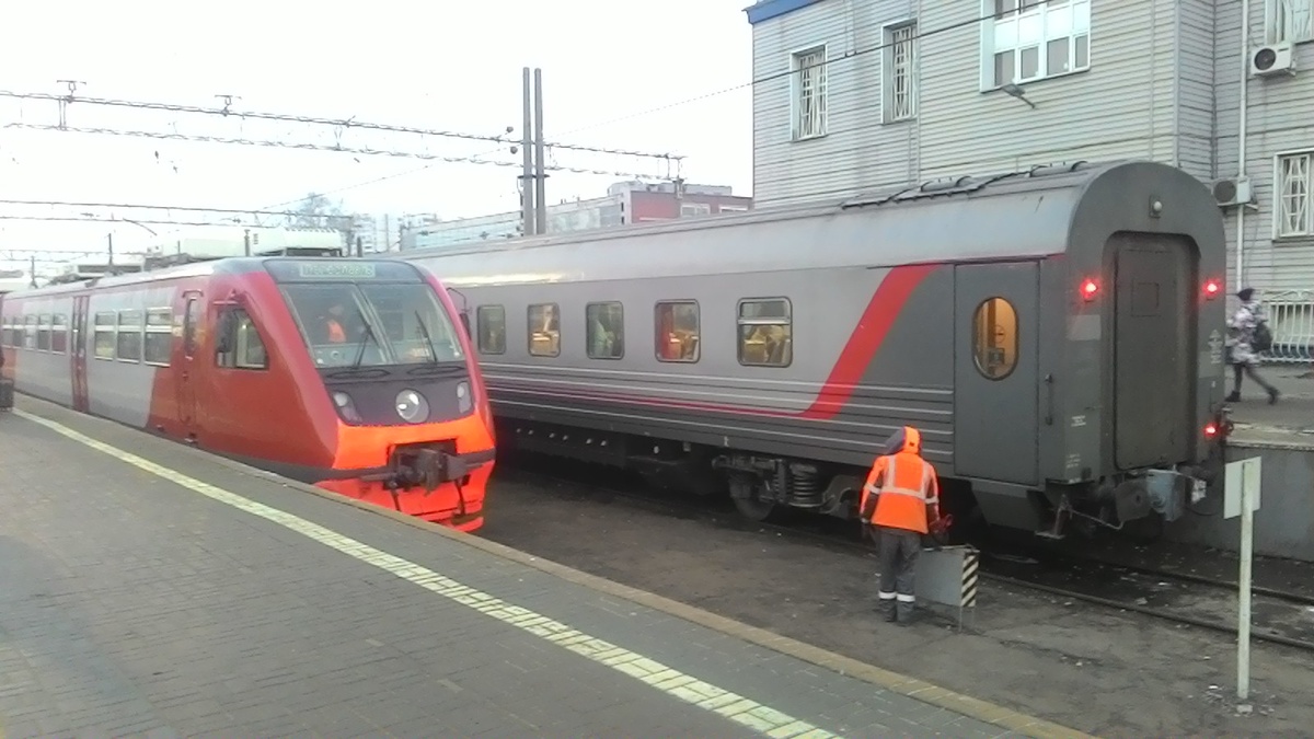 Рельсовый автобус 2-го типа в феврале 2025 года, фото из открытых источников
