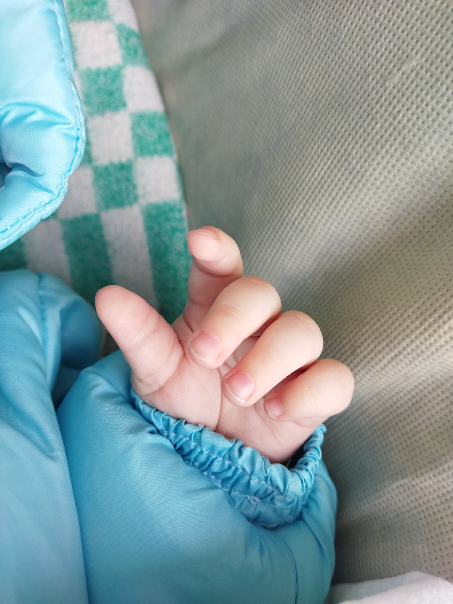 Меховой подклад убрала, сделала осенне-весенний комбинезон. С ветром, думаю, самое то.