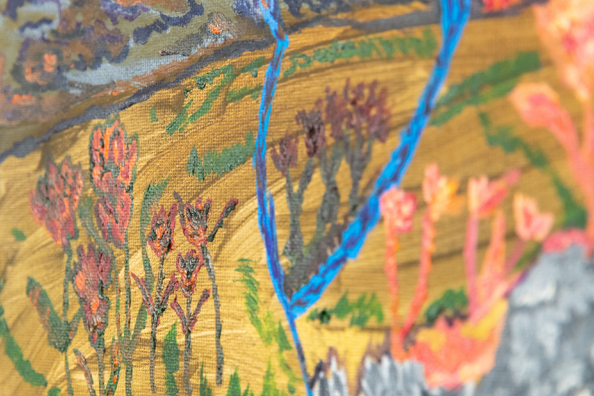 В стиле вэйдха многие реалистичные предметы намеренно искажаются