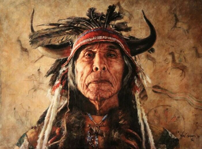 А еще индейцы веками бреются. /Фото: ru.pinterest.com.