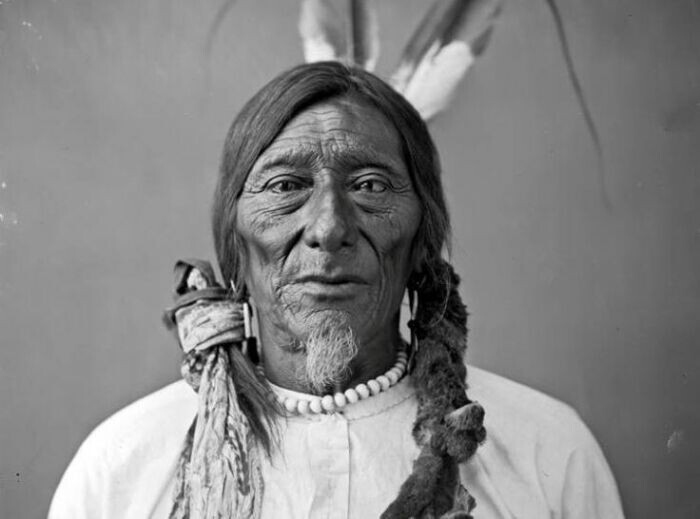 Бороды и усы у индейцев откровенно скромные. /Фото: Pinterest.