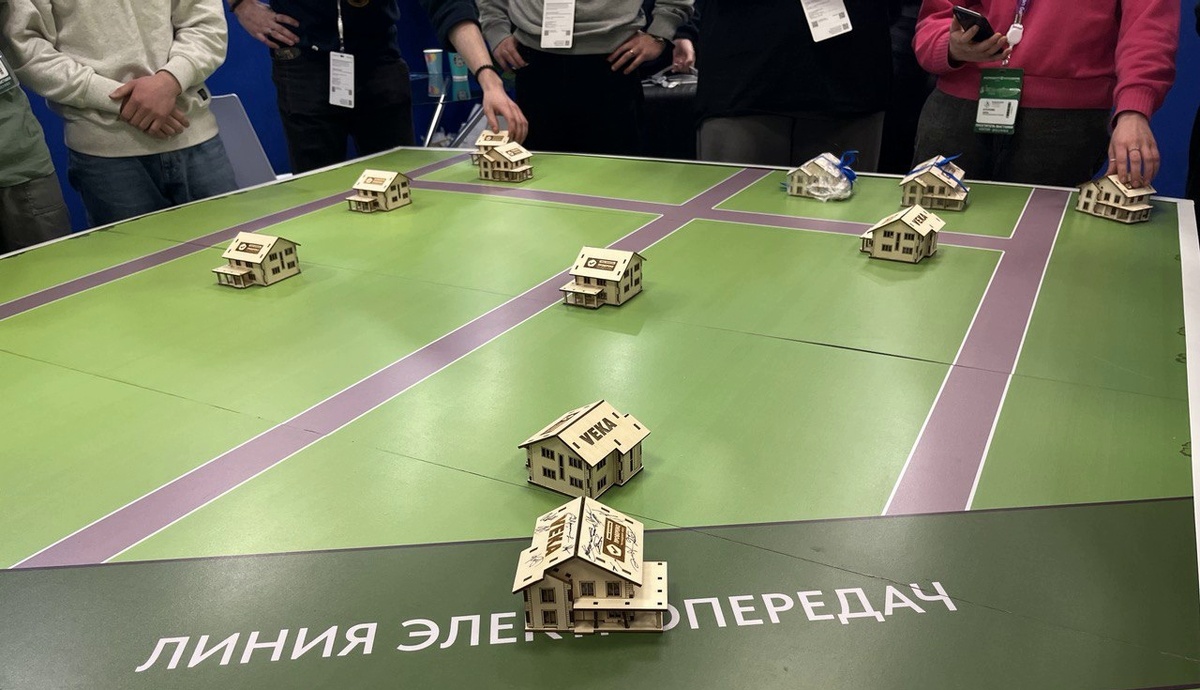 На «Российской строительной неделе» впервые работала интерактивная профориентационная площадка «Я – строитель будущего!». Фото: Конкорд Групп