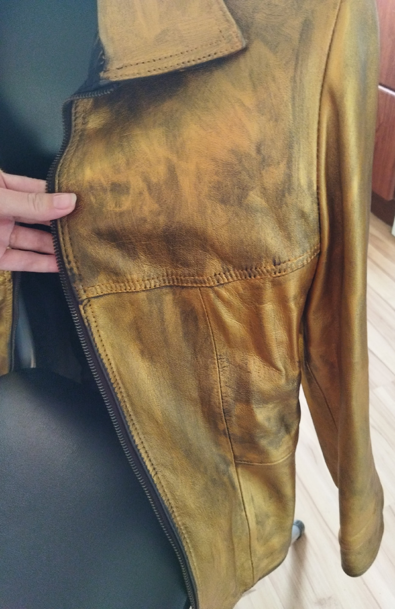 Промежуточный вариант покраски