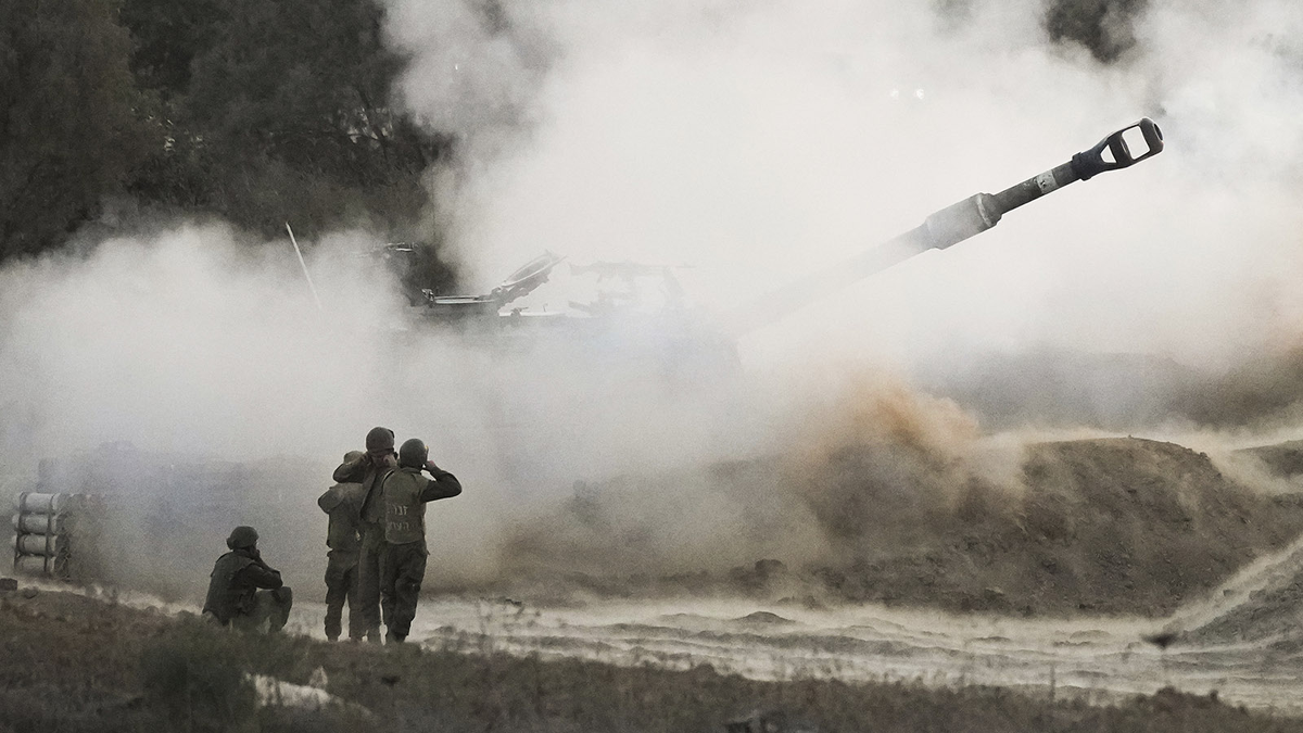 Конфликт ХАМАС и Израиля 2023 г. Авторское право Tsafrir Abayov/Copyright 2023 The AP. Все права защищены.