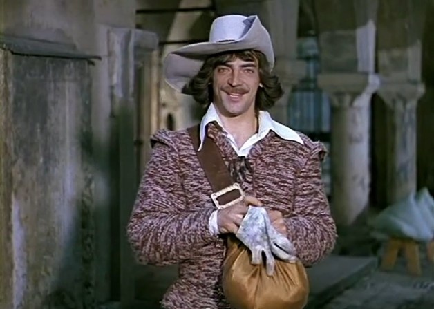 Михаил Боярский в роли д’Артаньяна в фильме "Д’Артаньян и три мушкетёра" (изображение с сайта www.kino-teatr.ru)