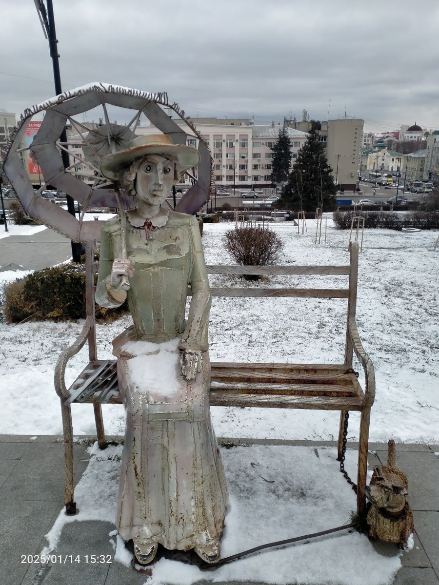 Дама с собачкой. Фотография автора