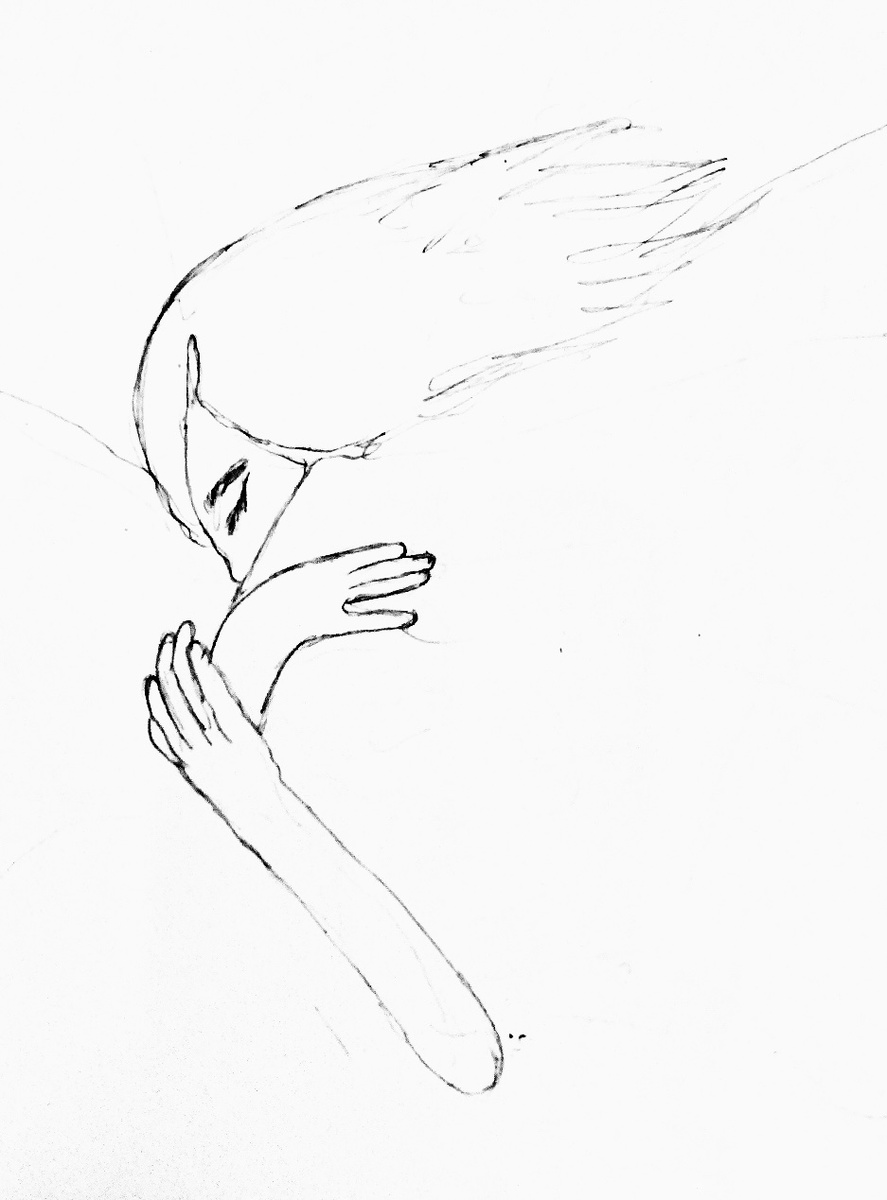 Работа из скетчбука INSIDE of Me Dark woods vol 9 (1) — 3 марта 2025