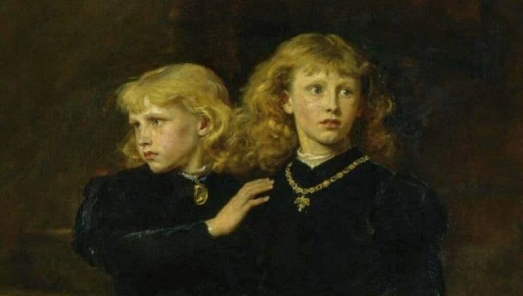 Принц Эдуард и Ричард в Лондонском Тауэре, сэр Джон Эверетт Милле, 1878 год.