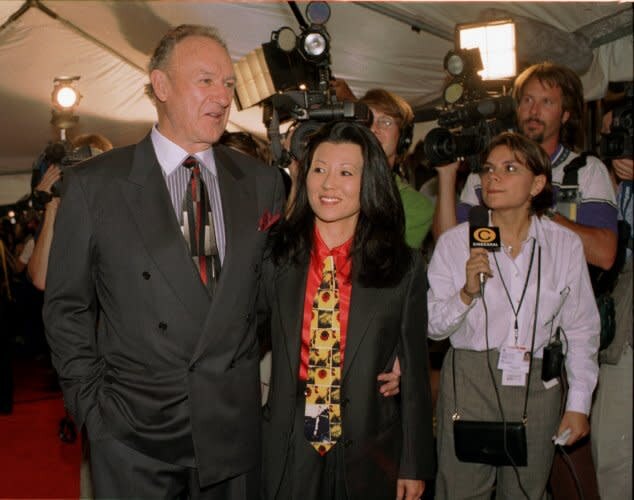 Джин Хэкмен и Бетси Аракава