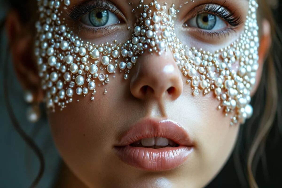 В старину верили, что изъяны на лице (щербинки) на том свете непременно превратятся в жемчуга.
Фото: Нейросеть shedevrum.ai