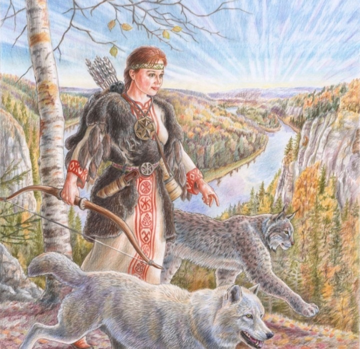 Зевана - богиня лесов и звериной ловли