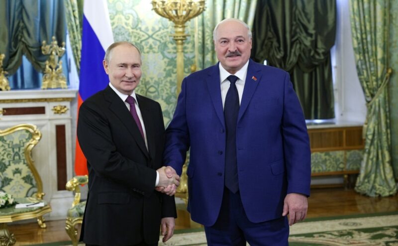    Владимир Путин и Александр Лукашенко (фото kremlin.ru)