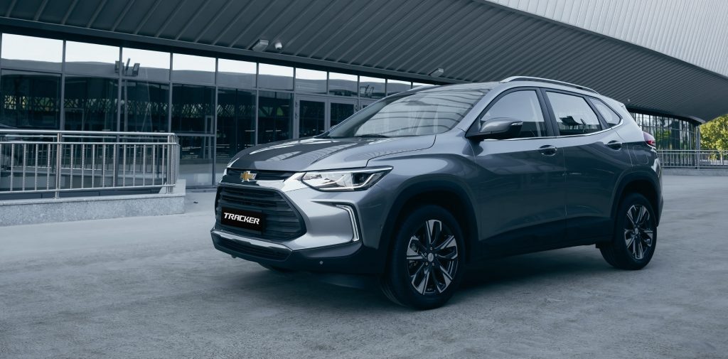 Chevrolet Tracker в Узбекистане.