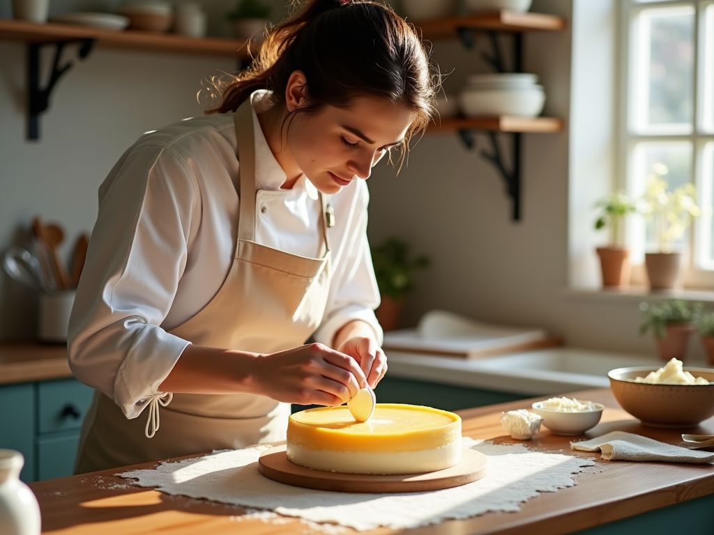 японский чизкейк