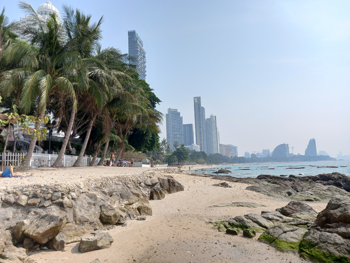 Wong Amat Beach in Pattaya. Thailand.