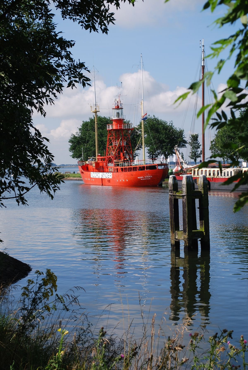 Плавучий маяк Noord Hinder Нидерланды 🇳🇱