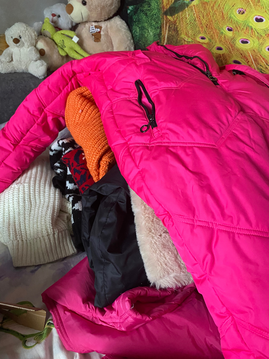 собрали всю тёплую одежду 🧣 
