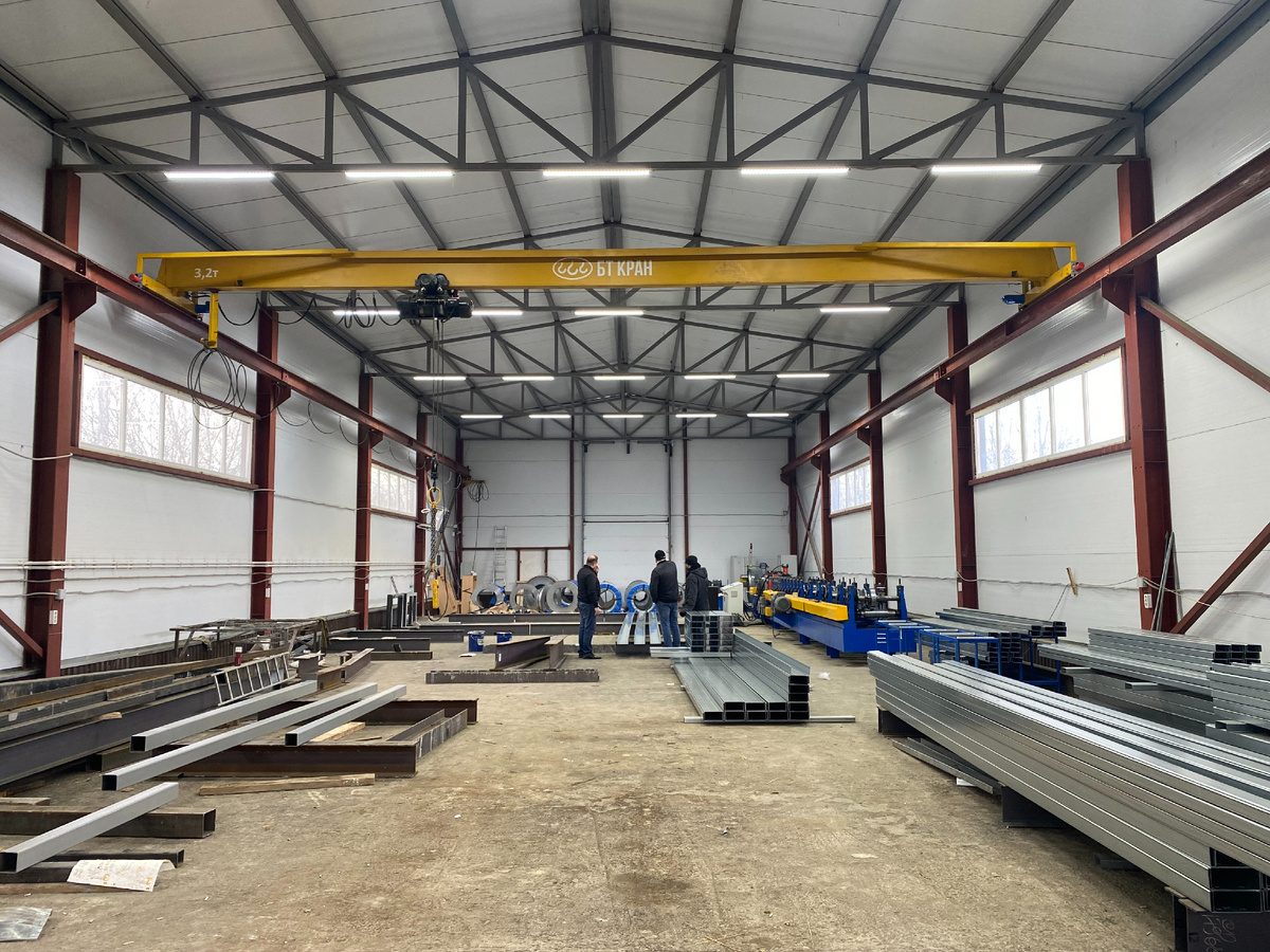 Производственный цех в компании Технион Групп