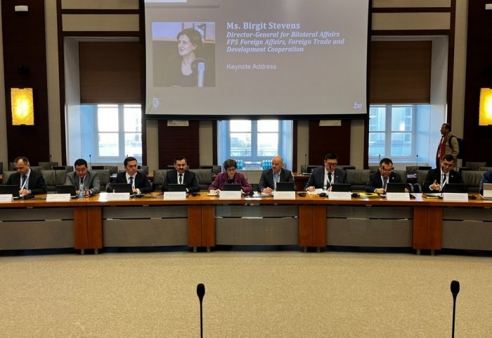 Круглый стол Team Belgium Global Gateway, 14 марта, 2025 г., Брюссель, Бельгия (Фото: Посольство Туркменистана в Бельгии)