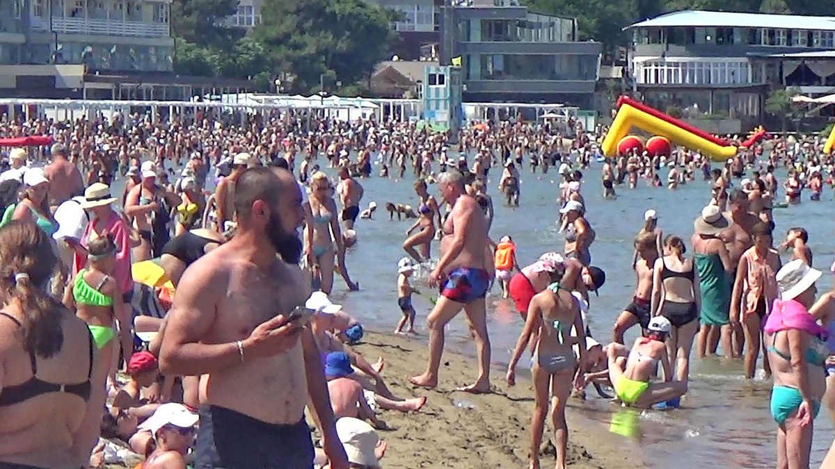 Курортный сезон в Анапе