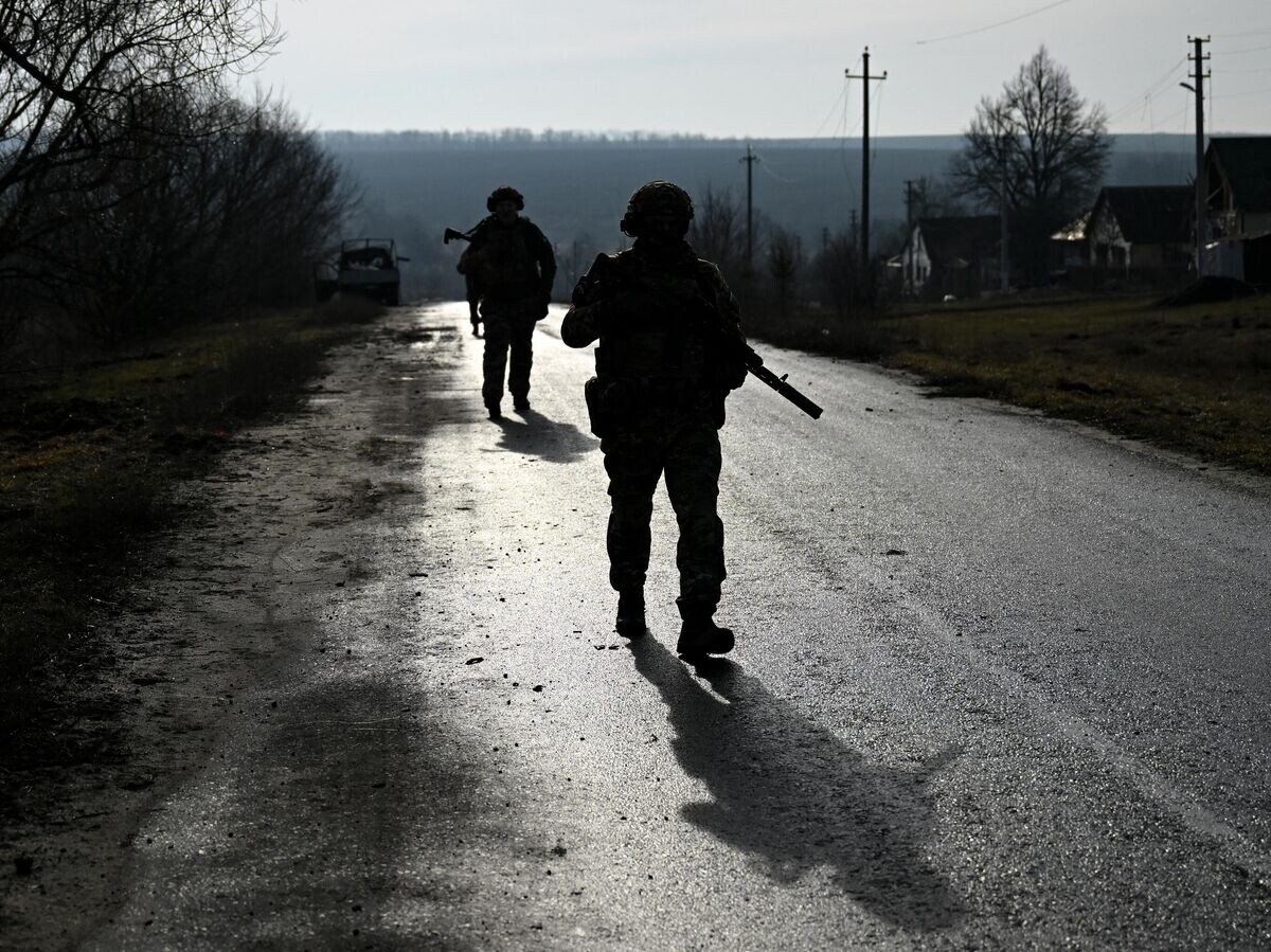    Российские военнослужащие в Суджанском районе© РИА Новости / Станислав Красильников