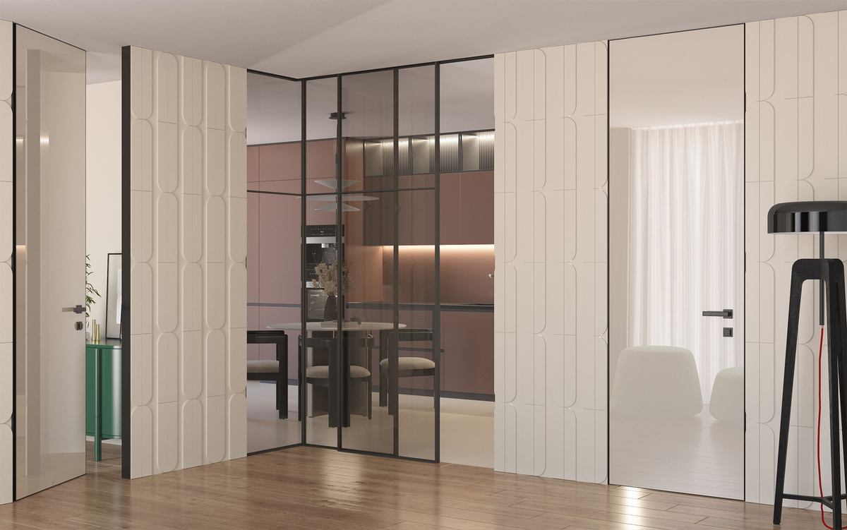 Глянцевые двери