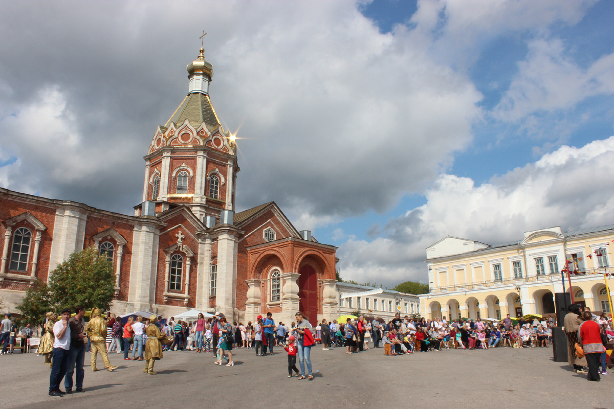 г.Касимов, пл. Соборная, Вознесенский собор. Фестиваль "Золотая ладья"