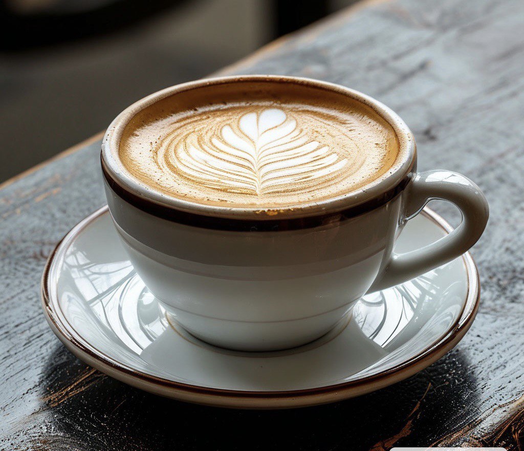 Кофе с пенкой. ИИ.