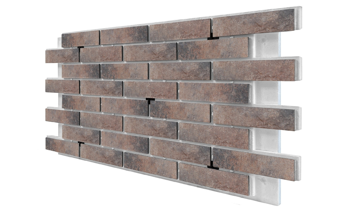 фасадная теромпанель с клинкерной плиткой