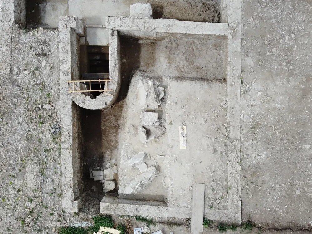 Остатки найденной миквы. Источник: Ostia Antica Archaeological Park.