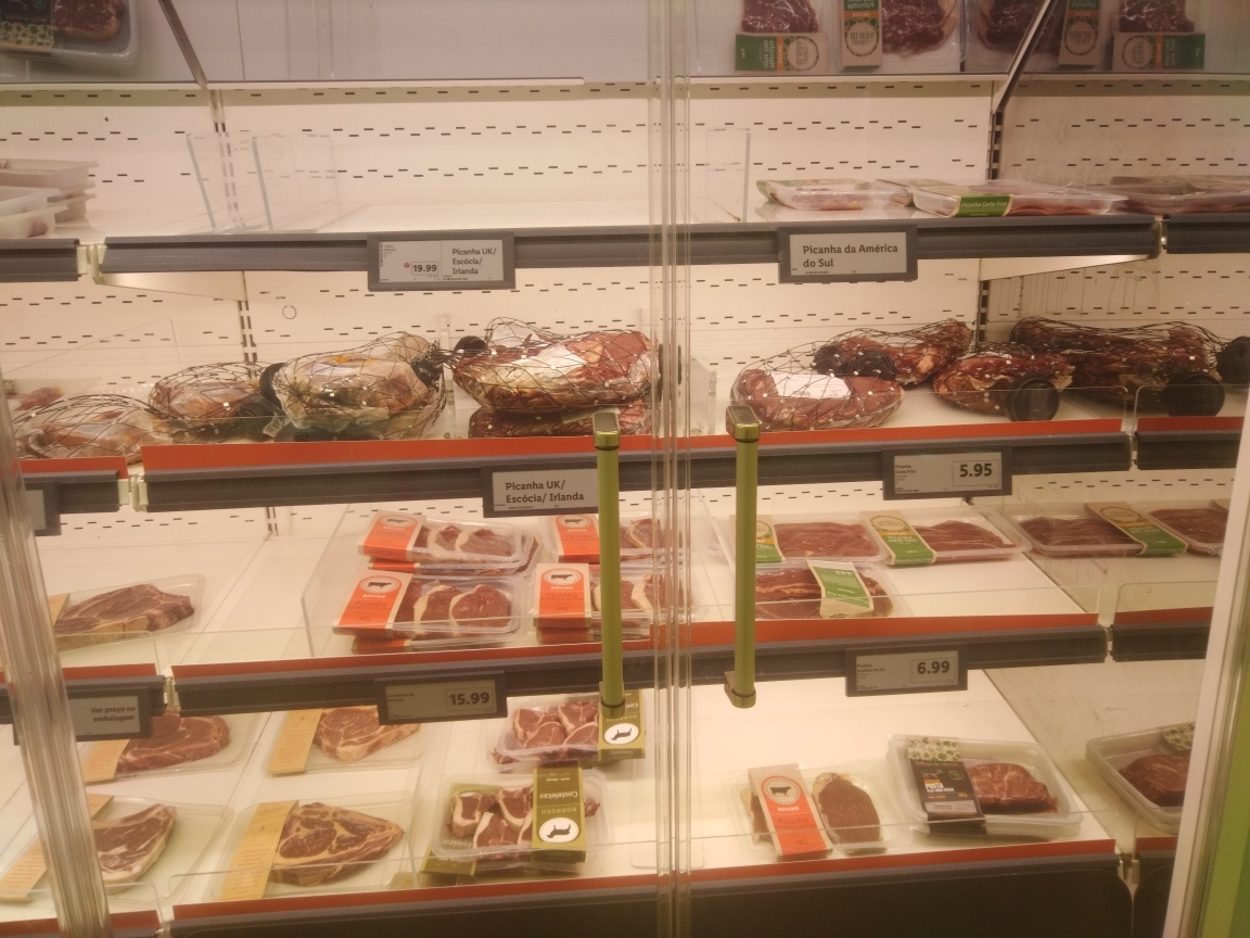 Мясной прилавок. Фото автора