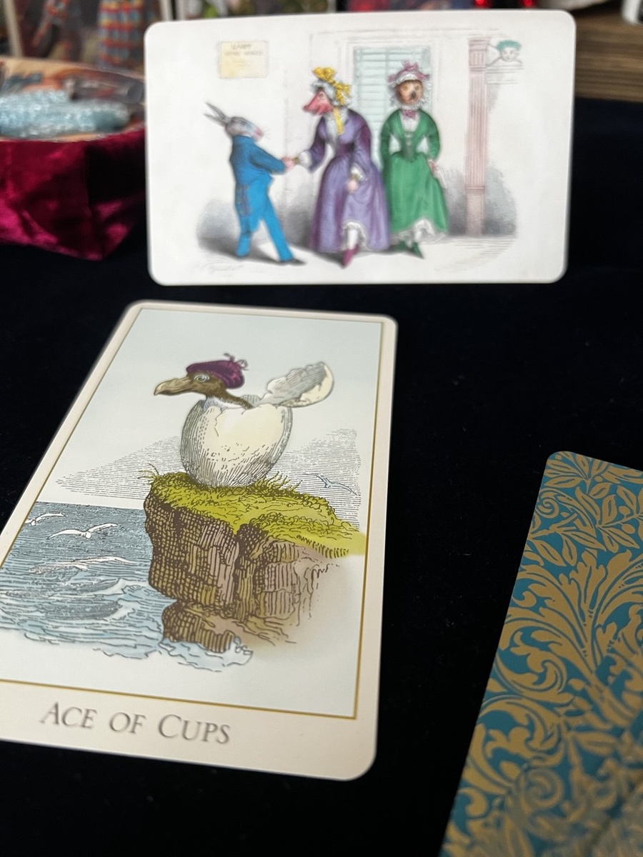 Туз Кубков/Чаш в Таро "Фантастический зверинец"