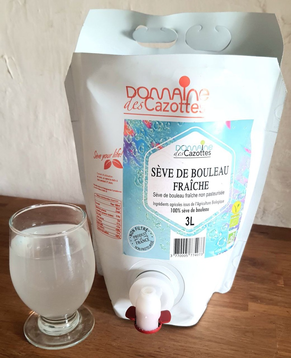 Начала "кюрить" березовым соком (фото автора)