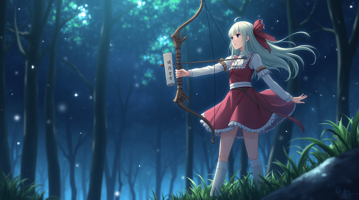 Так увидел меня ИИ: Вери - охотница за аниме)))