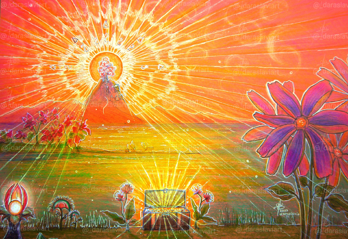 "Долина сияний и цветов" Волшебный Мир Мирариа, @daraslaviart