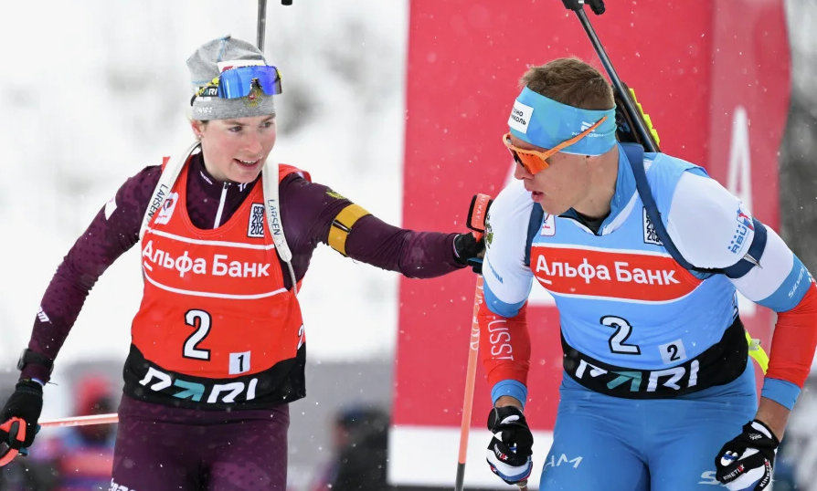 Тамара Дербушева и Кирилл Бажин опередили всех в сингл-миксте. Фото: соцсети