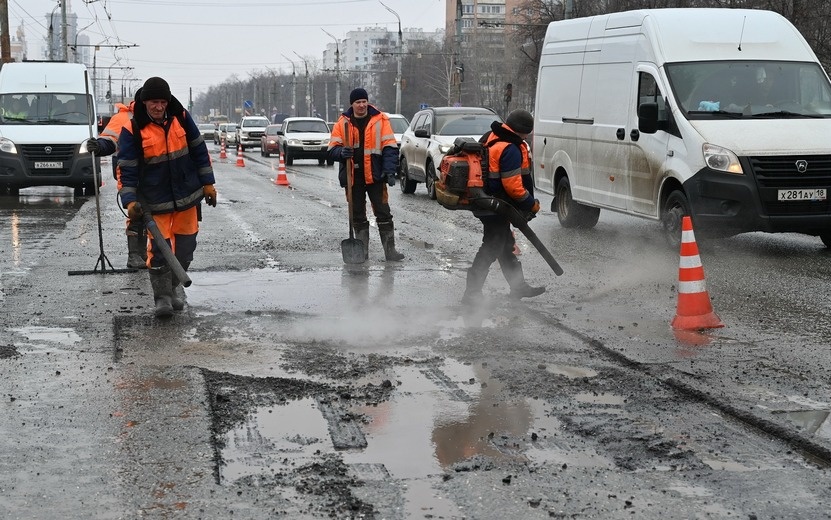    Технологию ямочного ремонта дорог сменят в Удмуртии