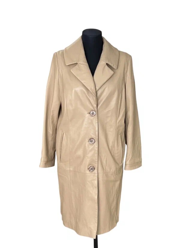 Пошив кожаной юбки из пальто. Ателье Ирины Берзиной.