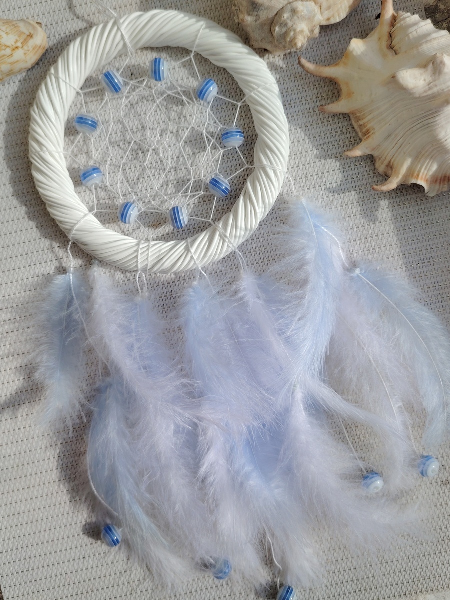 Зачем нужен ловец снов? Его применяют для защиты сна, избавления от кошмаров и обеспечения спокойного отдыха. Ловец снов может стать не просто ночным оберегом, а талисманом удачи, который весь день заботится о безопасности своего владельца. Давайте  научимся его заряжать положительной энергией✨.Итак, необходимо взять свой ловец в руки, закрыть глаза и подумать о тех приятных снах, которые вы хотите видеть.. Далее нужно дать ловцу установку, начиная со слов "Я хочу...".. Например, "Я хочу, чтобы ты защитил меня от кошмаров и негатива. Что ты заряжал меня энергией. Помогал мне восстанавливать силы во время сна.". Обращение строится в произвольной форме, в зависимости от Ваших потребностей.