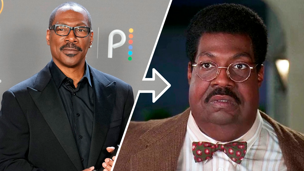 Эдди Мёрфи в фильме "Чокнутый профессор"