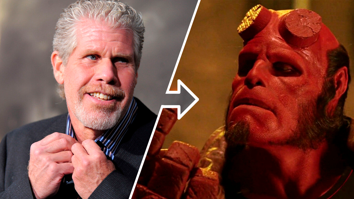 Рон Перлман в фильме "Хеллбой"