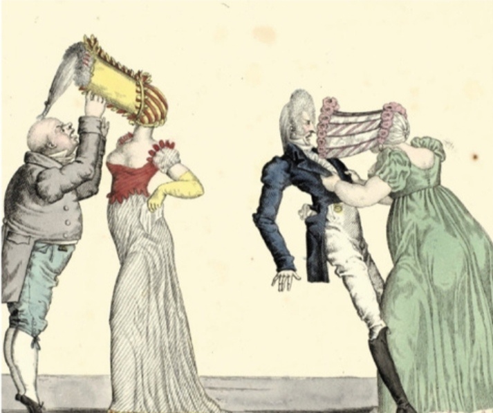 Шляпки капор для поцелуев