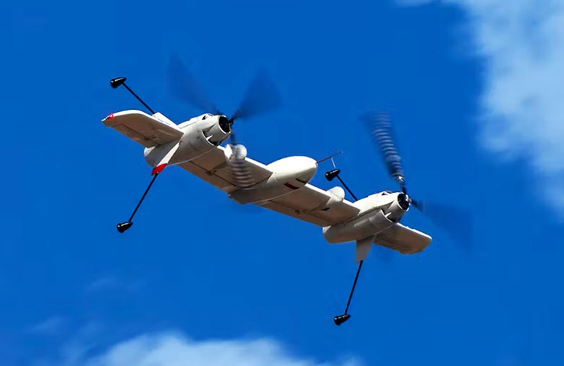 БПЛА c «крылом, обдуваемым ротором» Sikorsky – Вертикальный взлёт и скорость самолёта