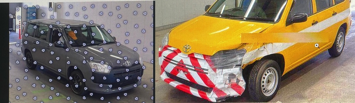 Toyota Probox до и после ремонта - Аукционы Японии (грамотный подход к подбору авто)